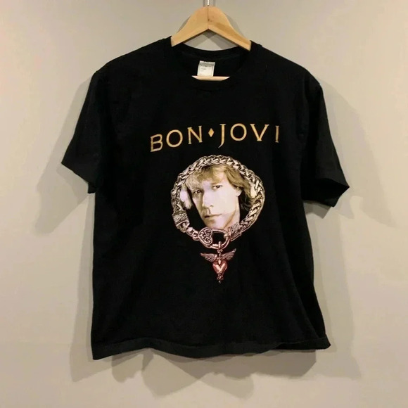 Bon Jovi Because We  Can 2013 Tour Concert T-Shirt - Picture 1 of 5